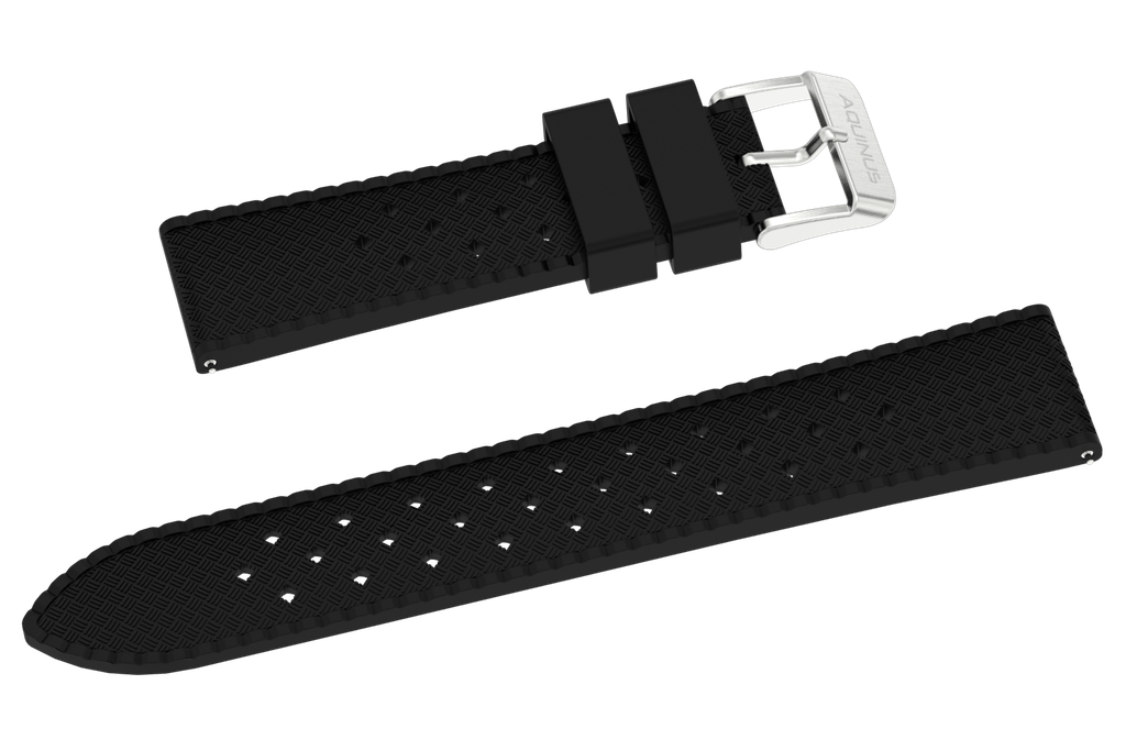 [A4202AB01] Hydrautica Black Rubber Strap